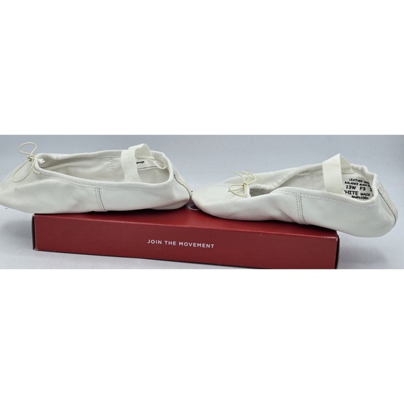 NIB Capezio Kids Daisy Ballet Flats - Color White - Size Kids 13W - Picture 10 of 10